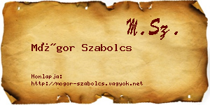 Mógor Szabolcs névjegykártya